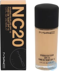 MAC Cosmetics Studio Fix Fluid Foundation - NC20 21 MAC Cosmetics Studio Fix Fluid Foundation - NC20 -Mode Cosmetica Winkel 1006x1200 1