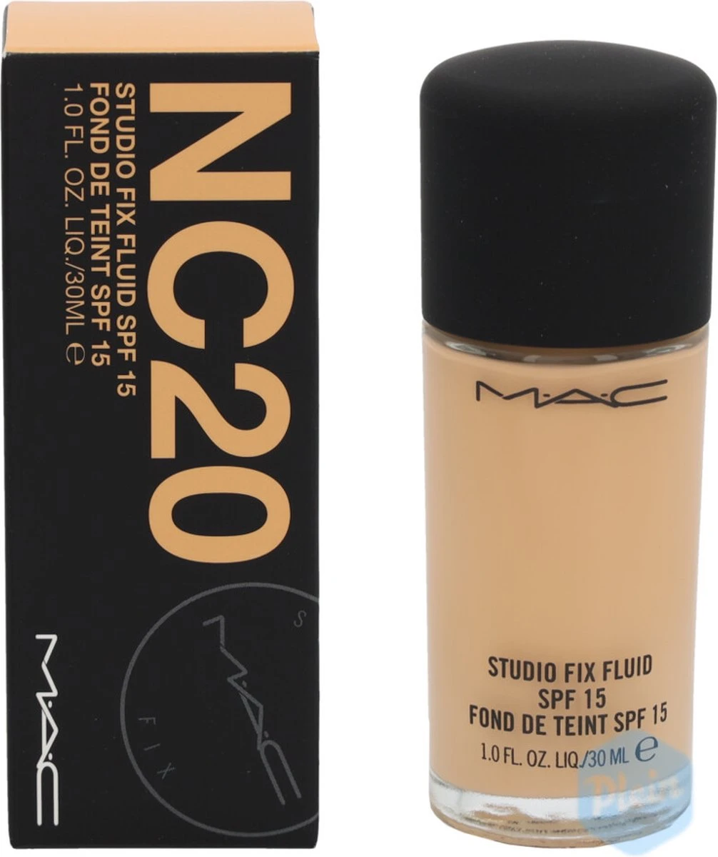 MAC Cosmetics Studio Fix Fluid Foundation - NC20 3 MAC Cosmetics Studio Fix Fluid Foundation - NC20 - Afbeelding 3