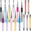 YUBBI™ 16 Delige Nail Art Penselen Set - Nagellak Acryl Penselen - Fineliner Penseel - Dotting Tools - Siliconen Nail Art Penselen
