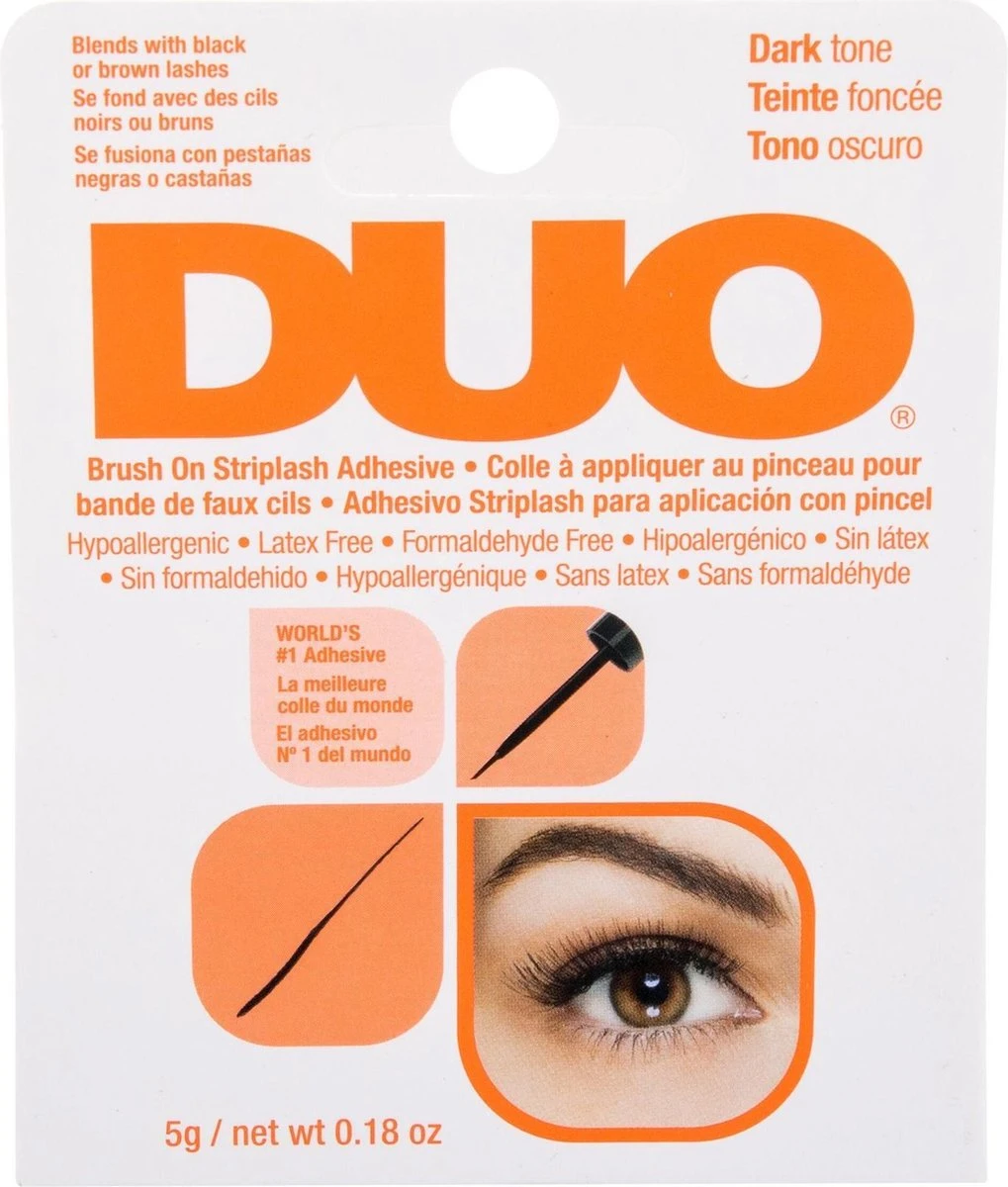 DUO - Brush-On Lash Adhesive Wimperlijm - Dark 4 DUO - Brush-On Lash Adhesive Wimperlijm - Dark - Afbeelding 4