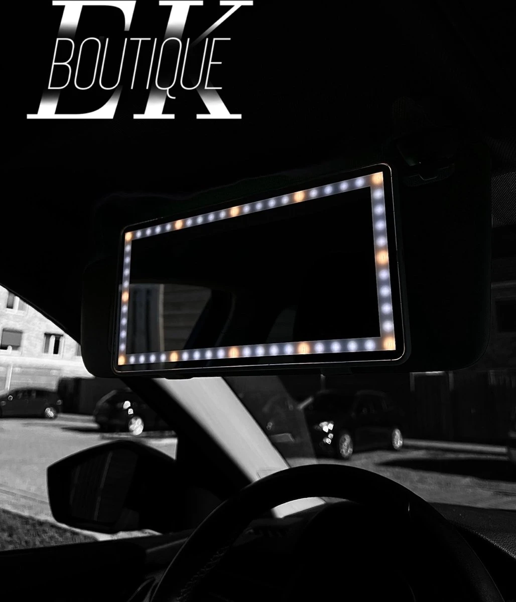 Merkloos EK Boutique 'auto Zonneklep Make-up Spiegel Met Led Verlichting' (oplaadbaar) (wit) 'make-up Spiegel Auto' 'make-up Spiegel Met Led' 'make-up Spiegel' 'make-up Spiegel Met Led' 'make-up Spiegel' 7 Merkloos EK Boutique 'auto Zonneklep Make-up Spiegel Met Led Verlichting' (oplaadbaar) (wit) 'make-up Spiegel Auto' 'make-up Spiegel Met Led' 'make-up Spiegel' 'make-up Spiegel Met Led' 'make-up Spiegel' - Afbeelding 7