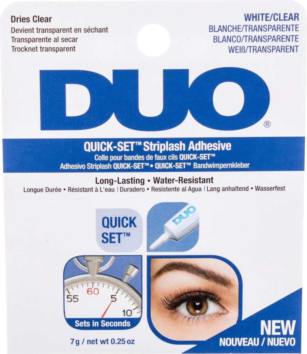 DUO - Quick-Set Lash Adhesive Wimperlijm - Clear 3 DUO - Quick-Set Lash Adhesive Wimperlijm - Clear - Afbeelding 3