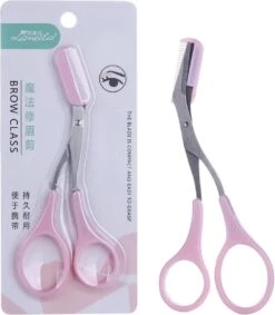 Without Lemons | Wenkbrauwschaar | Wenkbrauw Trimmer | Browshaper | BeautyTool | Gezichts Schaar | Dames| Ontharing | Design | Roze -Mode Cosmetica Winkel 1049x1200 4