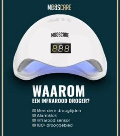 MOOSCARE 48 Watt LED Lamp Voor Gellak Nagels - UV Lamp Gelnagels - Nail Art Nagellamp - Gel Nagellak Nageldroger -Mode Cosmetica Winkel 1057x1200 1