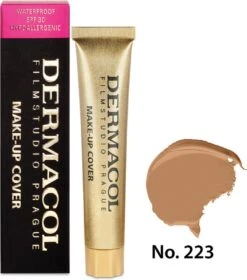Dermacol Camouflage Make-up Cover Legendary High Covering Make-up - 30 Gram - Vrouw - Waterproof - Tint 223 -Mode Cosmetica Winkel 1058x1200 1