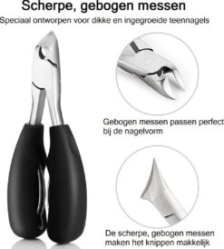 Merkloos Nageltang Met Gebogen Bek + Vijl - Nagelknipper Set - Pedicure Set -Mode Cosmetica Winkel 1080x1200 1