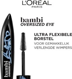 L’Oréal Paris Bambi XXL Oversized Eye Mascara - Zwart - Volume & Lengte Mascara - 8.9ml 14 L’Oréal Paris Bambi XXL Oversized Eye Mascara - Zwart - Volume & Lengte Mascara - 8.9ml -Mode Cosmetica Winkel 1084x1200 1