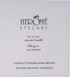 Herome Eye Care Wenkbrauw Poeder Donkerbruin - Compact Brow Powder Dark Brown - Waterproof Verrijkt Met Panthenol - Volumineuze Wenkbrauwen -Mode Cosmetica Winkel 1085x1200 1