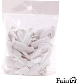 Oefen Nagels - 100 Stuks – Wit – Nailtrainer Tips - Nailtrainer Nagel Oefenhand - Oefenhand Voor Nagels – Nagel Oefenhand – Nailtrainer Refill – Nagel Bedjes Oefenhand -Mode Cosmetica Winkel 1117x1200 5