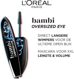 L’Oréal Paris Bambi XXL Oversized Eye Mascara - Zwart - Volume & Lengte Mascara - 8.9ml 12 L’Oréal Paris Bambi XXL Oversized Eye Mascara - Zwart - Volume & Lengte Mascara - 8.9ml -Mode Cosmetica Winkel 1132x1200 3