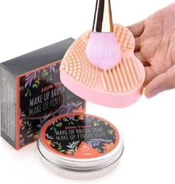 Professionele Vegan Kwastenreiniger Zeep, Cosmetica Kwast En Make-up Kwast, Zeep Van Tritart 100 G + Hart Reiniger 13 Professionele Vegan Kwastenreiniger Zeep, Cosmetica Kwast En Make-up Kwast, Zeep Van Tritart 100 G + Hart Reiniger -Mode Cosmetica Winkel 1138x1200 4