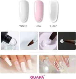GUAPÀ® Acryl Starterspakket Pink Clear White | Acryl Poeder | Acrylic Liquid | Acryl Penselen | Dappendish | Acryl Nagels | Professionele Kwaliteit | Nepnagels 10 GUAPÀ® Acryl Starterspakket Pink Clear White | Acryl Poeder | Acrylic Liquid | Acryl Penselen | Dappendish | Acryl Nagels | Professionele Kwaliteit | Nepnagels -Mode Cosmetica Winkel 1160x1200 3