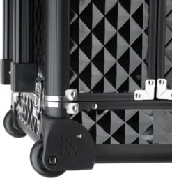 Dreamble Make-up Koffer - Make-up Trolley - Zwart - Rijdbaar - Met Wieltjes - Compact - 8 Vakken - Met Slot - 2 Sleutels -Mode Cosmetica Winkel 1161x1200 8