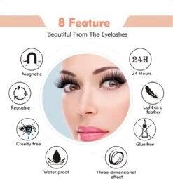 Nepwimpers - Nep Wimpers - Valse Wimpers - Lashes - False Lashes - Magnetische Wimpers - Magnetische Eyeliner - Miami -Mode Cosmetica Winkel 1164x1200 4