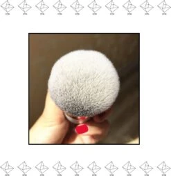 Merkloos EPIN | Poederkwast | Foundation Kwast | Powder Brush | Make-up Kwast | Zwart Met Goud -Mode Cosmetica Winkel 1164x1200 9