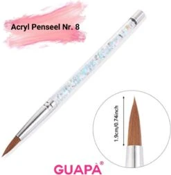 GUAPÀ® Acryl Starterspakket Transparant Clear | Acryl Poeder | Acrylic Liquid | Acryl Penselen | Dappendish | Acryl Nagels | Professionele Kwaliteit -Mode Cosmetica Winkel 1170x1200 2