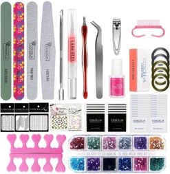 Royala E6 Gellak Starters Pakket Inclusief UV LED Lamp + Met 12 Verschillende Gellak Kleuren - Gellak Lamp – Gellac Set - Alle Benodigdheden In Eén - 300 Nail Wipes - Cleanser - Topcoat - Uitgebreid Pakket- Gel Polish Set - Gellak Set - UV LED Lamp -Mode Cosmetica Winkel 1172x1200