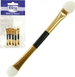 Elina Med - 10 Stuks Oogschaduw Applicator - 7,5 Cm Lang - 2 X 5 Stuks In Blisterverpakking
