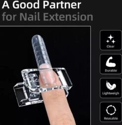 Polygel Klem - Polygel - Nagel Klem - Nagel Clip - 4 STUKS- Inclusief Bewaarzakje - Polygel Clip - Polygel Klemmen Nagel - Nail Clips - Transparant -Mode Cosmetica Winkel 1173x1200 1