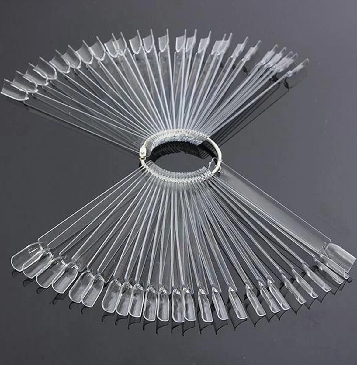 Merkloos Nagel Display Ring Waaier - 2 Stuks - Nail Art Display Set 1 Merkloos Nagel Display Ring Waaier - 2 Stuks - Nail Art Display Set