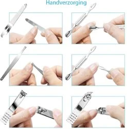 Nagelknipper Set – 18-Delige Pedicure En Manicure Sets Nagelaccessoires – Nagelset – Nagelverzorging Kit – Reisset Zwart 13 Nagelknipper Set – 18-Delige Pedicure En Manicure Sets Nagelaccessoires – Nagelset – Nagelverzorging Kit – Reisset Zwart -Mode Cosmetica Winkel 1181x1200 1