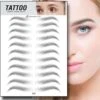 Dermarolling Semi-Permanente Waterproof Wenkbrauw Tattoo Sticker #E10