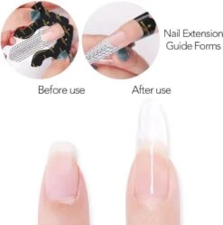 Born Pretty - Nagelsjablonen - 500 Stuks - Nagel Sjablonen - Nagel Stickers - Nail Forms - Nagel Sjablonen Verlenging - Nagelvormen - Nagel Sjablonen Stiletto - Nail Sjablonen - Nail Sjablonen Form - Nail Sjablonen Vorm - Nagelverlenging -Mode Cosmetica Winkel 1190x1200 1