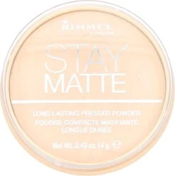 Rimmel London Stay Matte Pressed Powder - 001 Transparent - Powder -Mode Cosmetica Winkel 1195x1200