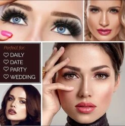 Nepwimpers - Nep Wimpers - Valse Wimpers - Lashes - False Lashes - Magnetische Wimpers - Magnetische Eyeliner - Miami -Mode Cosmetica Winkel 1196x1200 21