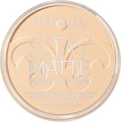 Rimmel London Stay Matte Pressed Powder - 001 Transparent - Powder -Mode Cosmetica Winkel 1197x1200