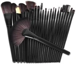 Make-up Kwasten Set - Professionele Kwasten - 24-delig Met Tasje - Cosmetica Kwasten - Zwart - Rheme -Mode Cosmetica Winkel 1200x1017 1