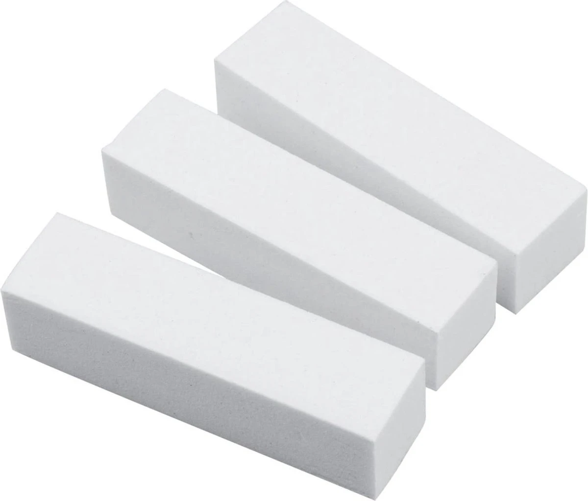 GUAPÀ - Nagelvijl / Blokvijl Wit - Nagel Voorbereiding & Polijsten - High Quality - 3 Stuks 1 GUAPÀ - Nagelvijl / Blokvijl Wit - Nagel Voorbereiding & Polijsten - High Quality - 3 Stuks