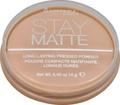 Rimmel London Stay Matte Pressed Powder - 001 Transparent - Powder -Mode Cosmetica Winkel 1200x1049 1