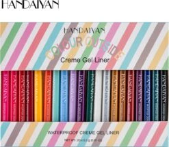 HANDAIYAN Sneldrogend Waterdicht En Niet Gemakkelijk Uit Te Vegen Kleur Eyeliner 20 Kleuren -Mode Cosmetica Winkel 1200x1049 4