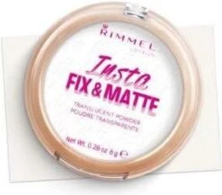 Rimmel London Insta Fix & Matte Make-uppoeder - 01 Clear 27 Rimmel London Insta Fix & Matte Make-uppoeder - 01 Clear -Mode Cosmetica Winkel 1200x1052 3
