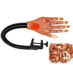 Merkloos Nailtrainer - Nail Practice Hand - Oefenhand Nagelstyliste (incl. 100 Oefen Nagels!) -Mode Cosmetica Winkel 1200x1060 1