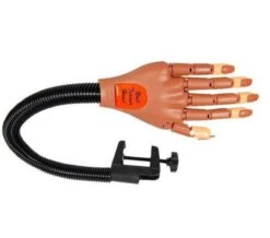 Merkloos Nailtrainer - Nail Practice Hand - Oefenhand Nagelstyliste (incl. 100 Oefen Nagels!) -Mode Cosmetica Winkel 1200x1060