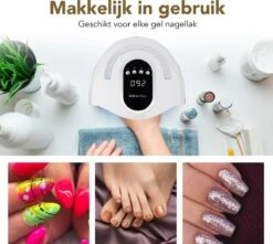 BoraPora Professionele Nageldroger - 280 Watt UV LED Lamp Nagels - 66 Leds - Nagel UV Lamp - Gellak Lamp - Nagellamp - Nagellamp Led - Nagellamp Voor Gel Nagellak - Nagellamp Led Uv - Nagellamp Uv - Nagellamp Gelnagels - Gellak - Nageldroger 19 BoraPora Professionele Nageldroger - 280 Watt UV LED Lamp Nagels - 66 Leds - Nagel UV Lamp - Gellak Lamp - Nagellamp - Nagellamp Led - Nagellamp Voor Gel Nagellak - Nagellamp Led Uv - Nagellamp Uv - Nagellamp Gelnagels - Gellak - Nageldroger -Mode Cosmetica Winkel 1200x1074