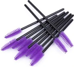 Vardaan Wegwerp Wimper & Wenkbrauw Borstels - Mascara Borsteltjes - Paarse & Roze Borsteltjes Voor Makeup - Mascara Borstel - 50 Stuks -Mode Cosmetica Winkel 1200x1085 3