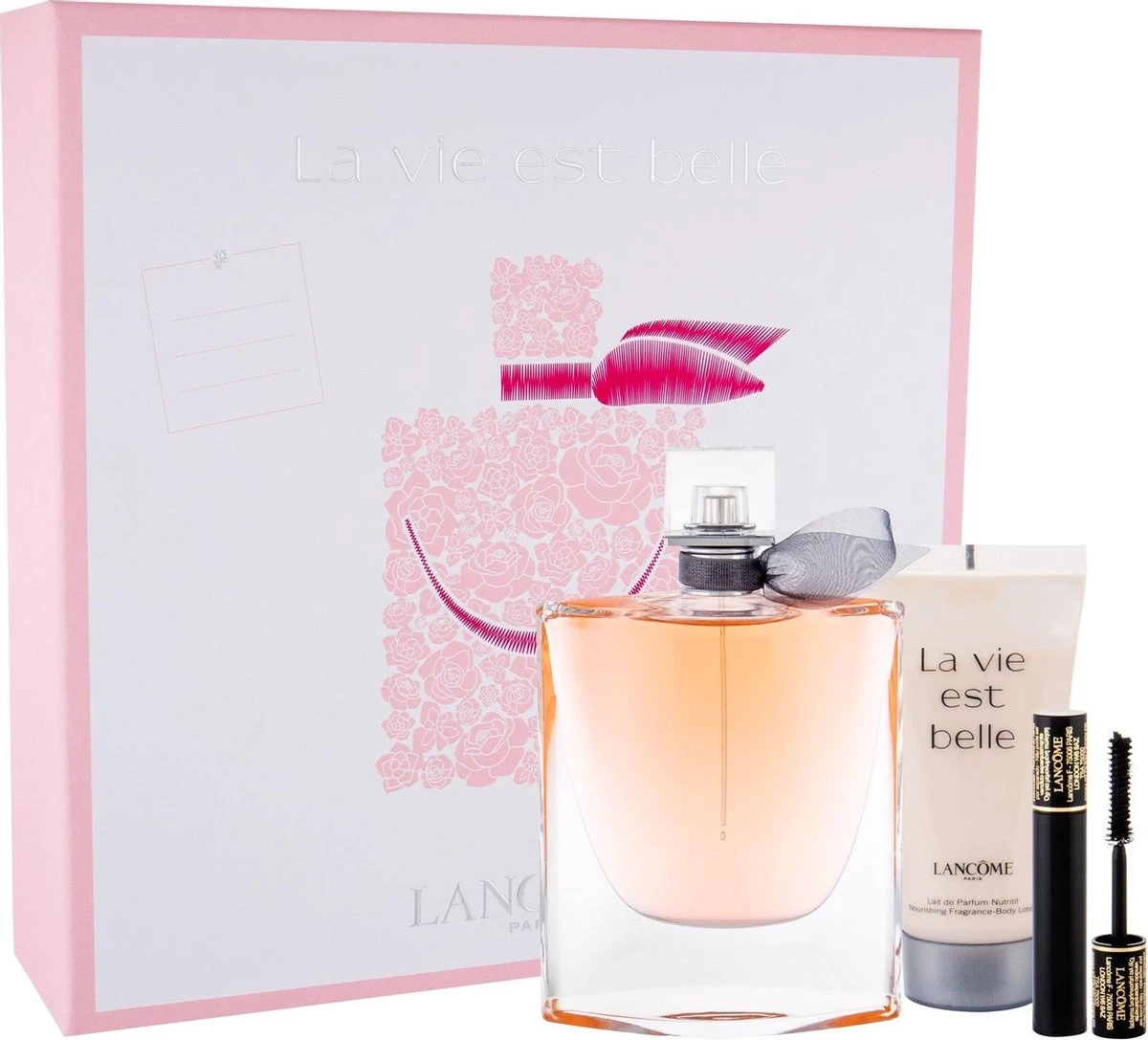 Lancome - La Vie Est Belle SET EDP 100 Ml + Body Lotion 50 Ml + Mascara 2 Ml - 100mlML 1 Lancome - La Vie Est Belle SET EDP 100 Ml + Body Lotion 50 Ml + Mascara 2 Ml - 100mlML
