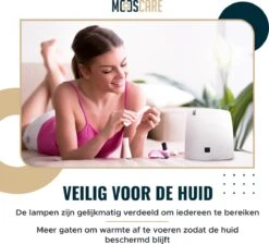 MOOSCARE 36 Watt LED Lamp Voor Gellak Nagels – Nageldroger – Gellak Lamp - UV Lamp Gelnagels - Nail Art Nagellamp - Gel Nagellak Nageldroger -Mode Cosmetica Winkel 1200x1090