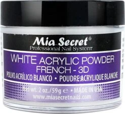 Acryl Poeder Wit 60ml.