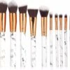 Professionele Make-up Kwasten - Poederkwast- Penseel Kwast- Oogschaduw Kwast - Bronzer Kwast -Foundation Kwast- Kabuki Kwasten- Contouren -make-up Borstels 10-delig