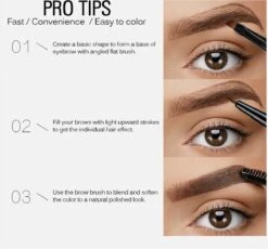 Sace Lady Tattoo Brow Peel-Off Gel - Brow Gel - Wenkbrauw Gel Mascara – Black Brown #03 – Assortiment ‘Het Gemak’ -Mode Cosmetica Winkel 1200x1117 3