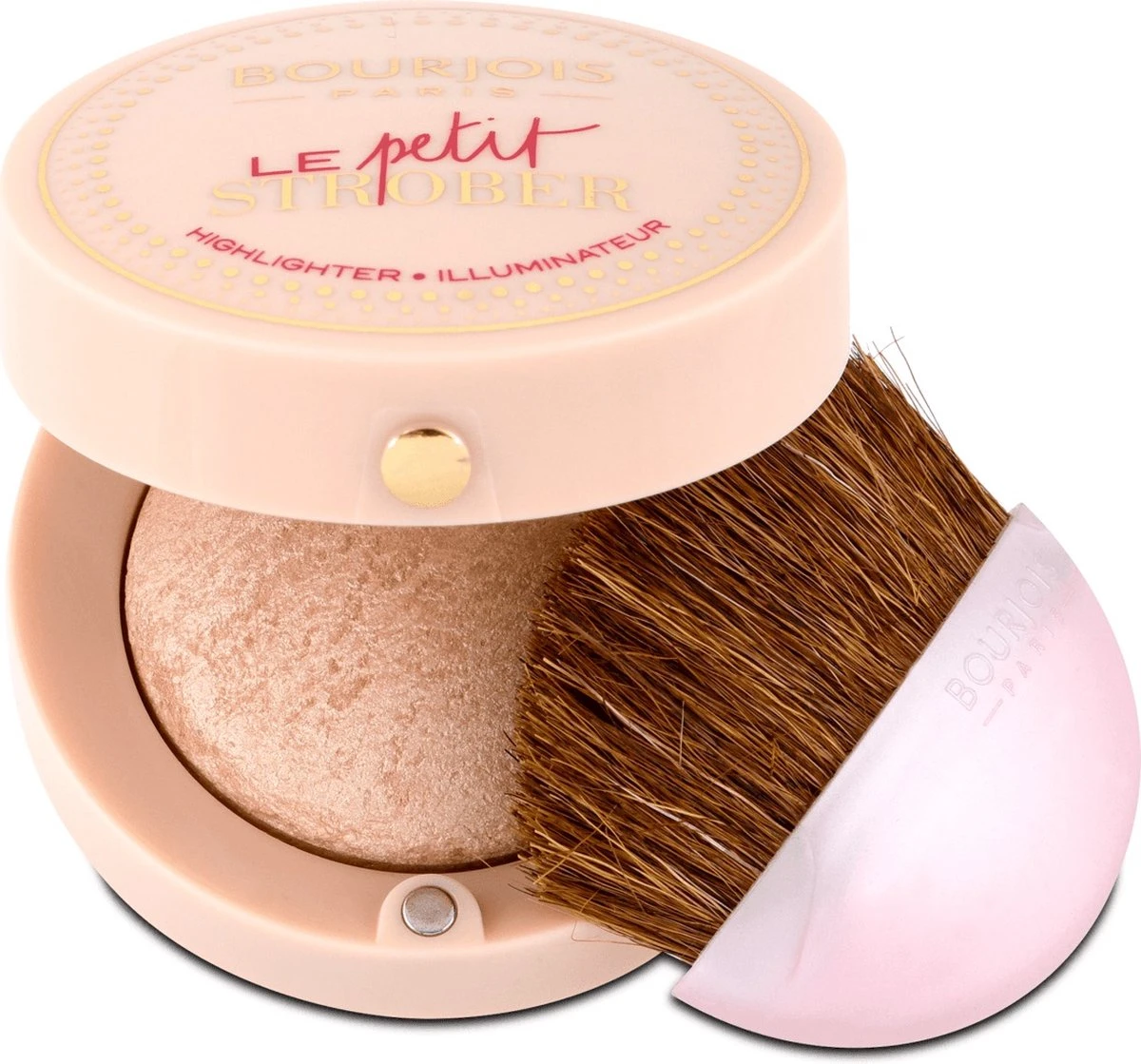 Bourjois Le Petit Strober Highlighter - 00 Universal Glow 7 Bourjois Le Petit Strober Highlighter - 00 Universal Glow - Afbeelding 7