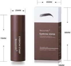 Wenkbrauw Stempel- Poeder - Herbruikbaar - Donker Bruin - Wenkbrauwstempel- Inclusief Sjablonen - Natuurlijke Kleur- Vegan | Eyebrow Powder | Cadeau Voor Haar -Mode Cosmetica Winkel 1200x1122 6