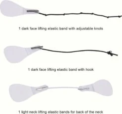 Facelift Tape - Face Tape - Gezicht Tape - Face Tape Lift - Beauty Tape - Facelift Tape Met Elastiek - 40 Stickers + 3 Verschillende Touwtjes -Mode Cosmetica Winkel 1200x1125 6