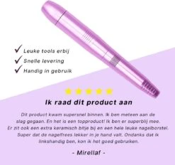 Merkloos La Liva Elektrische Nagelvijl - Nagelfrees - Inclusief Extra Schuurrolletjes Keramisch Bitje En Nagelborstel - Manicure Set - Gellak -Mode Cosmetica Winkel 1200x1127 1