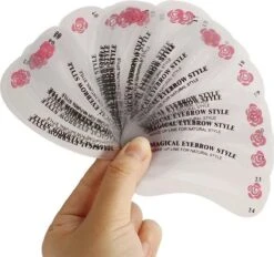 LOUZIR Wenkbrauw Sjablonen Set - 24 Stuks - Wenkbrauw Tekenen -Mode Cosmetica Winkel 1200x1127 3