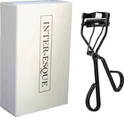 INTER-ESQUE® Wimperkruller - Eyelash Curler + 3x Gratis Extra Siliconen Pad & 3x Extra Kam - Zwart -Mode Cosmetica Winkel 1200x1130 9